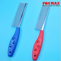 Stainless Steel Massage Grooming Comb Brush for Pet Dog (FM-PS134)