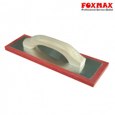 Rubber Float Trowel with Wood Handle (FM-PT24)