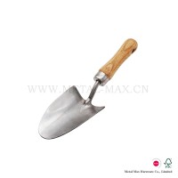 Gardening Tools Wooden Handled Planting Stainless Steel Kids Hand Trowel