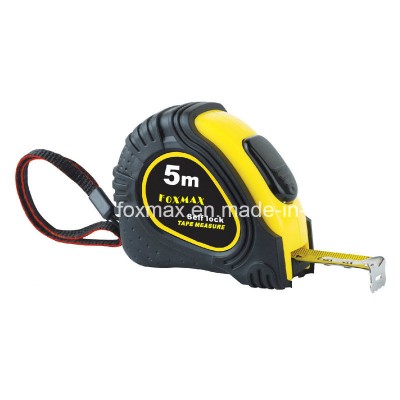 Profession Tape Measure with Rubber Coat/Measuring Tape Fmt-014